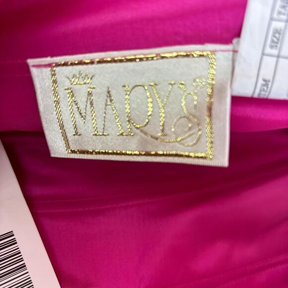 MARY's 3 Piece Pink Satin Prom Quincy Dress Set - Top = 4/6, Skirt = 0/2 or XS - Picture 2 of 9